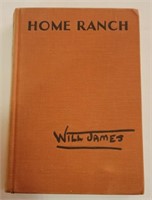 "Home Ranch", by Will James, 1st Ed.
