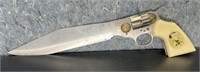 Billy The Kid Style Stainless Knife Length 12”