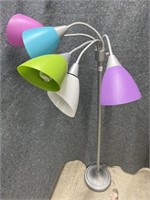 54” Multi Color Floor Lamp