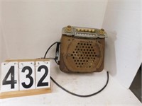 Vintage Tractor Radio