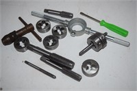 Assortment Of Taps And Dies