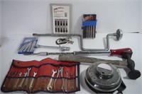 Assortment Of Tools, Speed Wrench & More