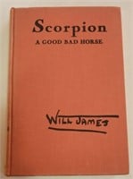 "Scorpion" by Will James, 1st Ed.