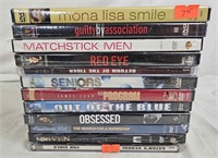 Sealed Dvd Movie Lot - Obsessed, Driven, Etc