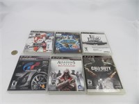 6 jeux pour Playstation 3 dont Call of Duty