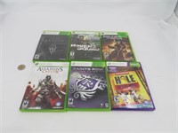 6 jeux pour Xbox 360 dont Saints Row