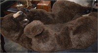 Wild Animal Plush Bear Pet Bed