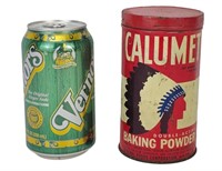 CALUMET BAKING POWDER TIN