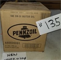 New Can of Penzoil 5w30 Motor Oil