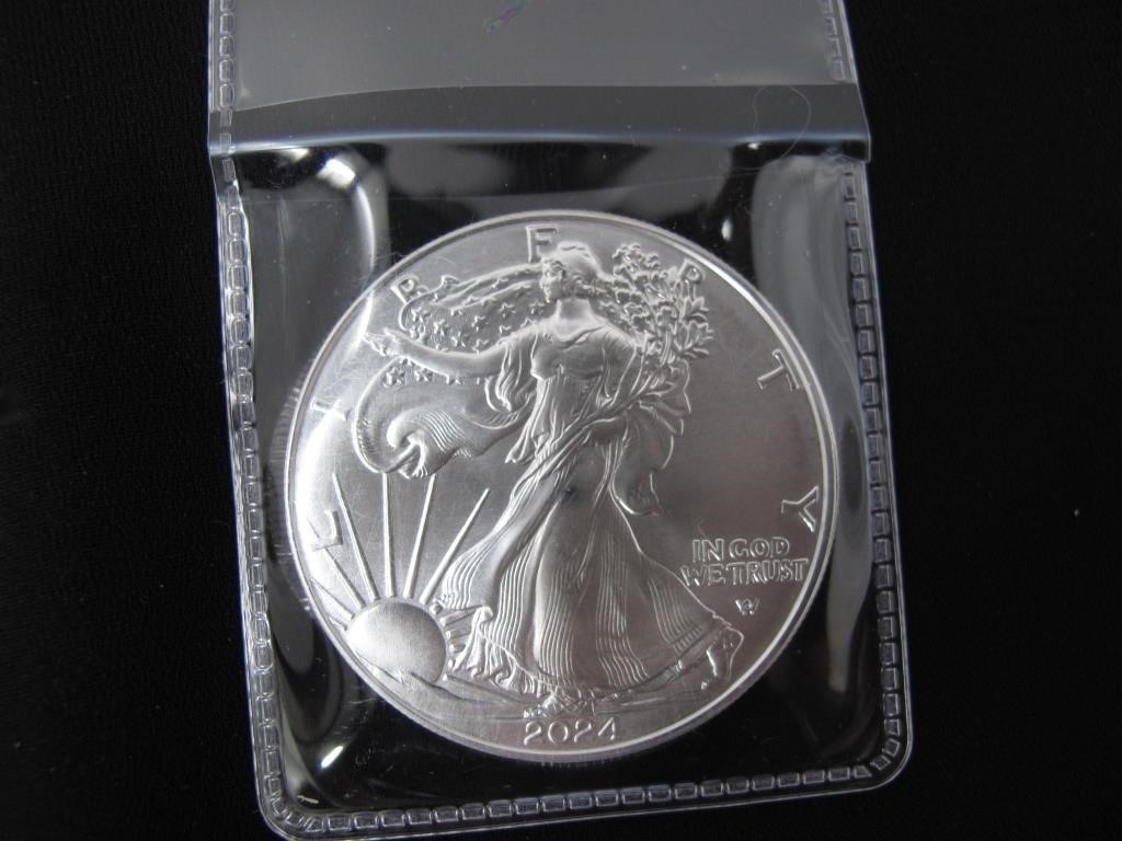 2024 Walking Liberty 1 oz Fine Silver Coin