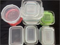 (12) Oven Safe Glass Dishes