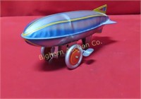 VTG Windup Zeppelin Blimp Toy
