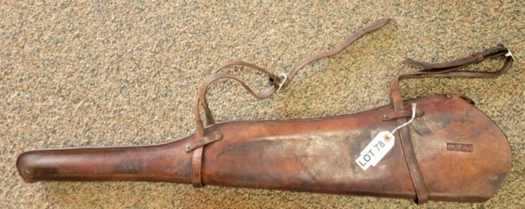 Leather Rifle Scabbard by Otto F. Ernst