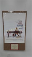 Movie Poster Autographed Forest Gump w/ COA
