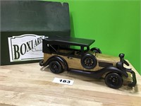 BoxiArts Classics Wooden Car