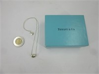 Véritable collier Tiffany & Co en argent 925
