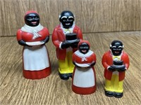 Lot of Aunt Jemima and Uncle Mose Salt/Pepper