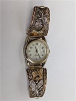 12K Gold Filled/.925 Sterling Quartz Watch