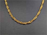 20" Vermeil//.925 Sterling Chain Necklace