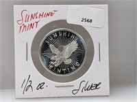 1/2oz .999 Silver Sunshine Mint Round