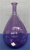 Purple Vase 15” h