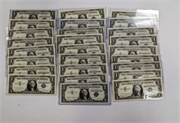 26-$1 Silver Certificates