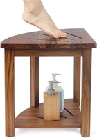 Teak Shower Bench  Stool  15X15X17