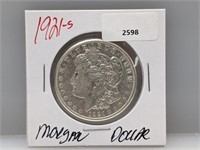 1921-S 90% Silver Morgan $1 Dollar
