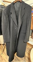 di Silber Cashmere Men's Coat, Size 50 XL