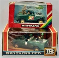 Pair of Britains Ltd. Military Land Rover