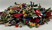 Collection of Plastic Figures, Toys, & Parts