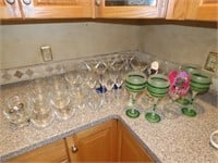 Large Lot of Misc Drinking Glasses