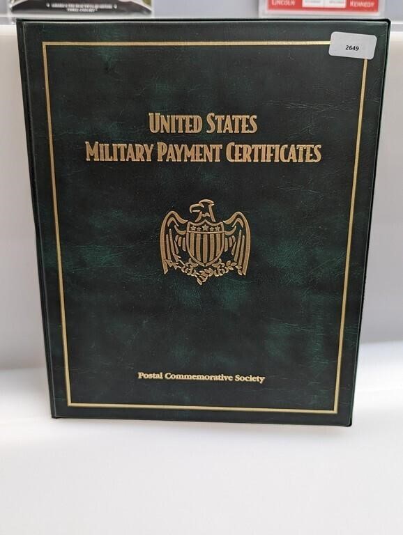 US Military Payment Certificates