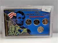 1943 Lincoln Steel Cents Emergency Issue