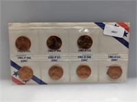Complete 1982 Lincoln Penny Set
