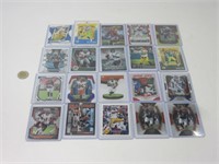 20 cartes de Football NFL dont Justin Hebert
