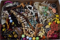 75 Costume Jewelry Necklaces, 15 Bracelets