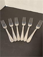 Set of (6) Fortessa Dinner Forks (Highest Quality