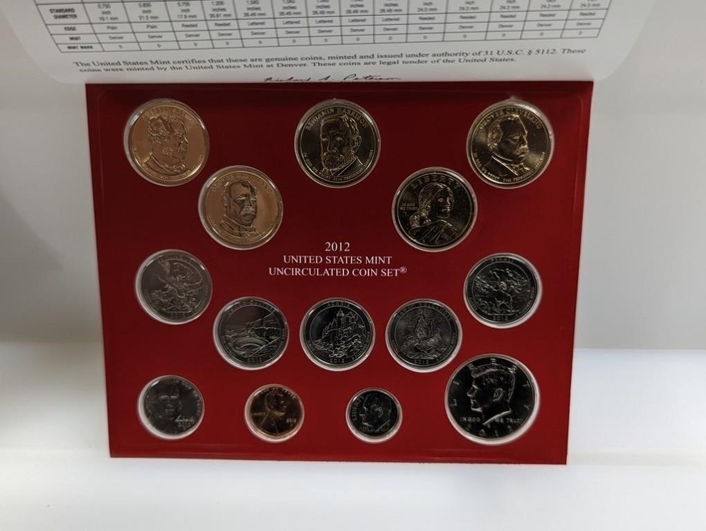 2012-D UNC US Mint Set