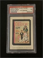 1975 Topps Wacky Packages Moldy Bride Magazine Whi