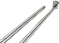 Design House Closet Rod 80-150in  Steel  Chrome