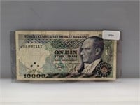 Turkey 10000 Lira
