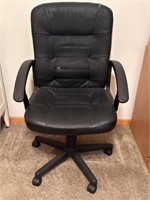 High-Back Rolling Office Chair with Arms