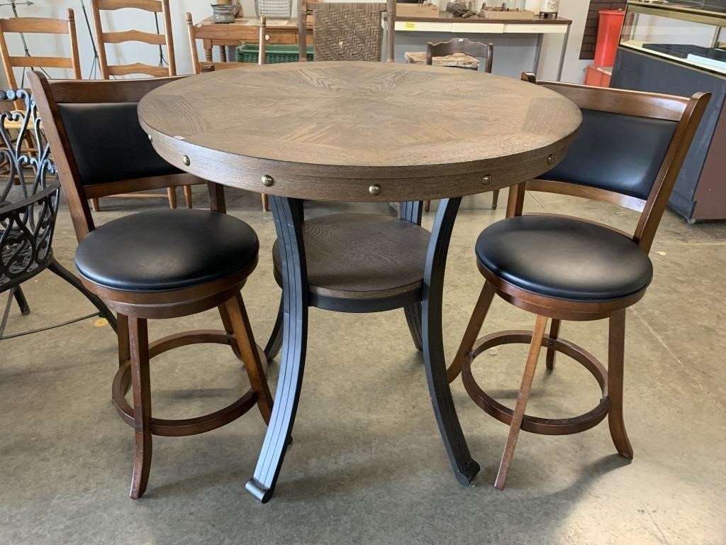 BISTRO TABLE AND STOOLS