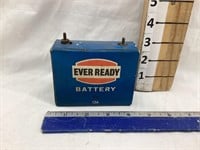 Vintage Ever Ready Cardboard Battery, 4 1/2 Volt