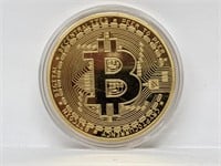 Clad Bitcoin Cryptocurrency