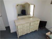French Provincial Double Dresser
