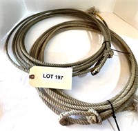 (2) Poly Lariat Ropes