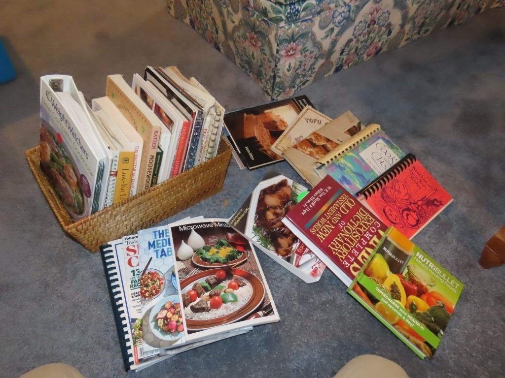 Lot of Cookbooks