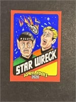 2020 Topps Wacky Packages April Fools Postcards St